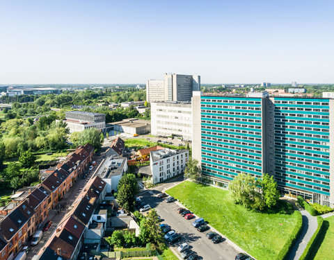 Drone opnamen Campus Heymans