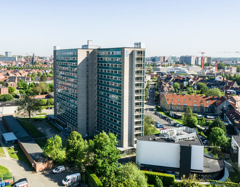 Drone opnamen Campus Heymans