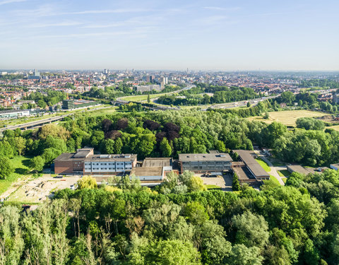 Drone opnamen Campus Proeftuin