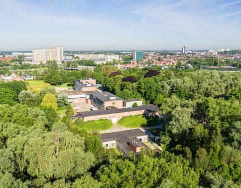 Drone opnamen Campus Proeftuin