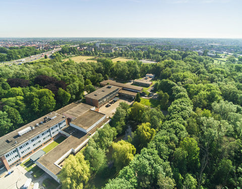 Drone opnamen Campus Proeftuin