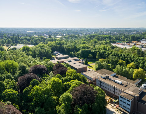 Drone opnamen Campus Proeftuin