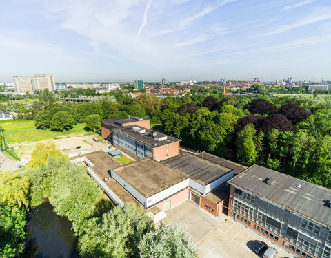 Drone opnamen Campus Proeftuin