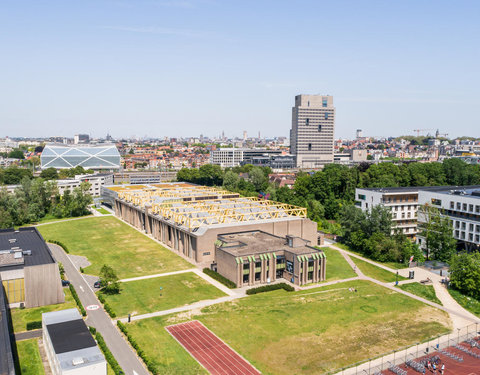 Drone opnamen Campus Schoonmeersen