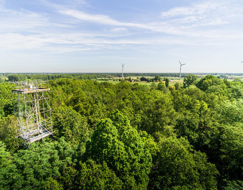 Drone opnamen Campus Gontrode