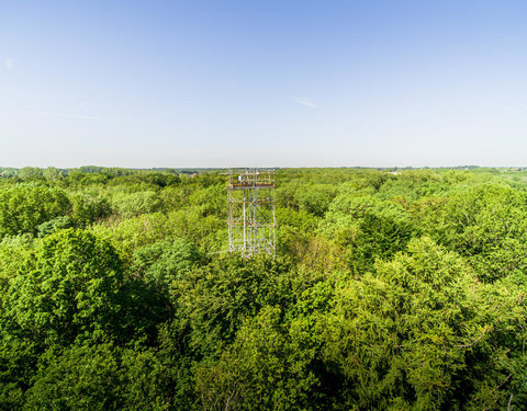 Drone opnamen Campus Gontrode