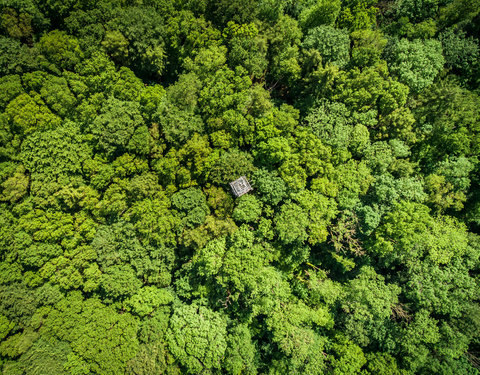 Drone opnamen Campus Gontrode