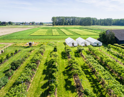 Drone opnamen proefhoeve Bottelare