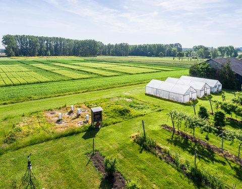 Drone opnamen proefhoeve Bottelare