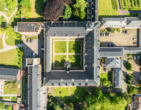 Drone opnamen Campus Brugge