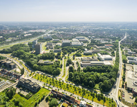 Drone opnamen Campus Ardoyen