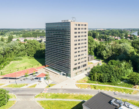 Drone opnamen Campus Ardoyen