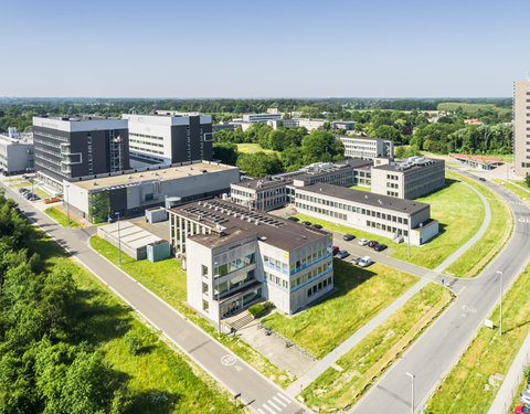 Drone opnamen Campus Ardoyen