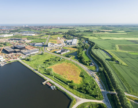 Drone opnamen Ostend Science Park