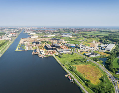 Drone opnamen Ostend Science Park