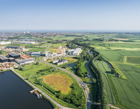 Drone opnamen Ostend Science Park