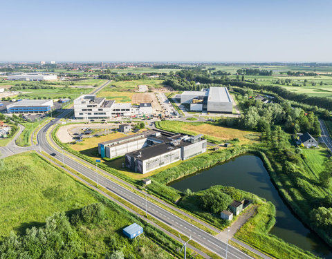 Drone opnamen Ostend Science Park