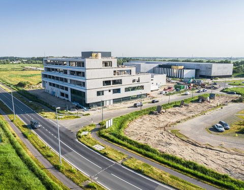 Drone opnamen Ostend Science Park