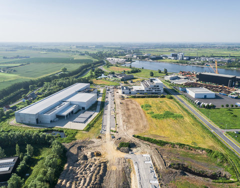 Drone opnamen Ostend Science Park