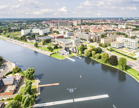 Drone opnamen Campus Dunant