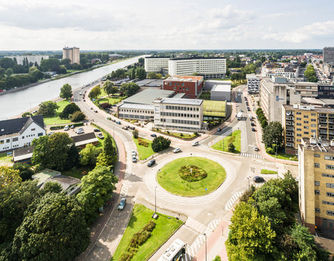 Drone opnamen Campus Dunant