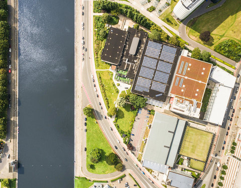 Drone opnamen Campus Dunant