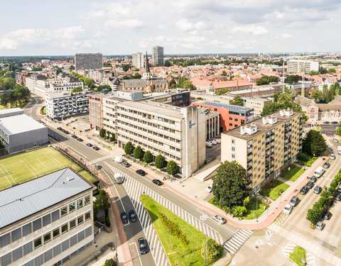 Drone opnamen Campus Dunant