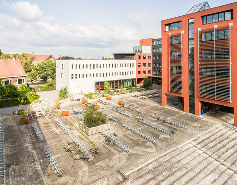 Drone opnamen Campus Dunant