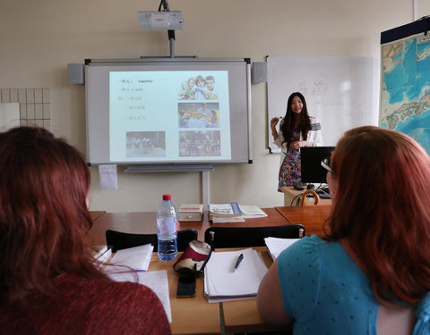 Sfeerbeelden vakgroep Talen en Culturen van Zuid- en Oost-Azië (faculteit Letteren en Wijsbegeerte)