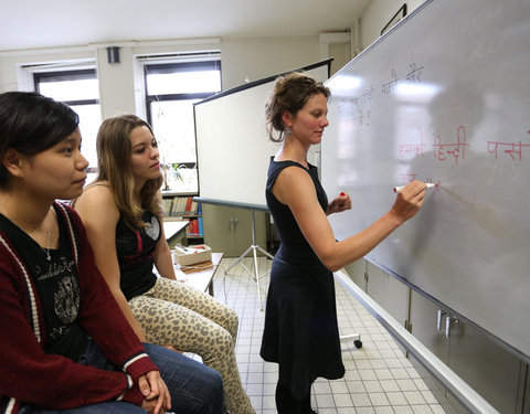 Sfeerbeelden vakgroep Talen en Culturen van Zuid- en Oost-Azië (faculteit Letteren en Wijsbegeerte)