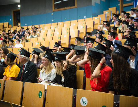 Proclamatie faculteit Letteren en Wijsbegeerte, sessie 1