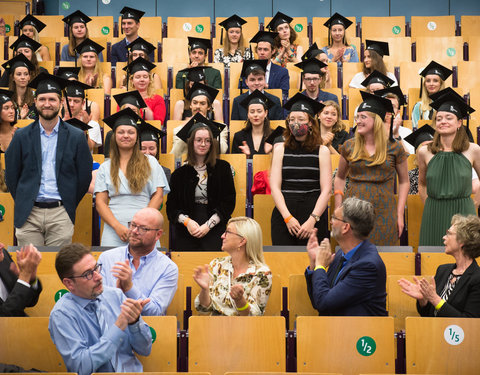 Proclamatie faculteit Letteren en Wijsbegeerte, sessie 1