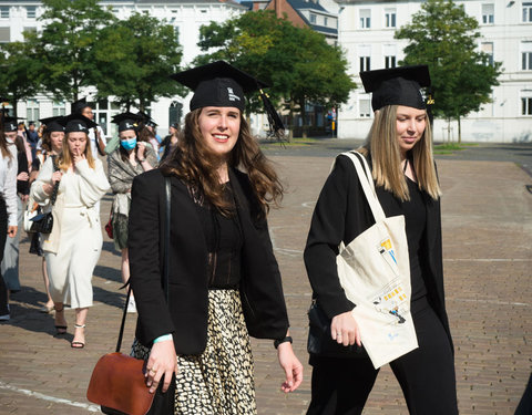 Proclamatie faculteit Letteren en Wijsbegeerte, sessie 1