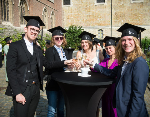 Proclamatie faculteit Letteren en Wijsbegeerte, sessie 1