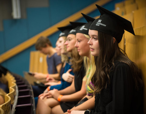 Proclamatie faculteit Letteren en Wijsbegeerte, sessie 2