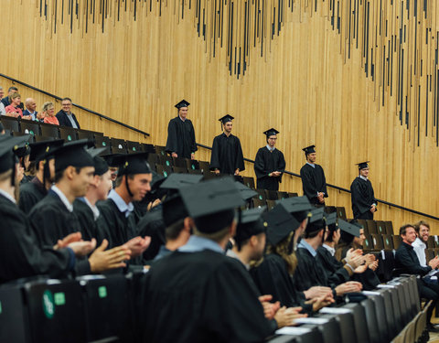 Proclamatie faculteit Ingenieurswetenschappen en Architectuur, sessie 1