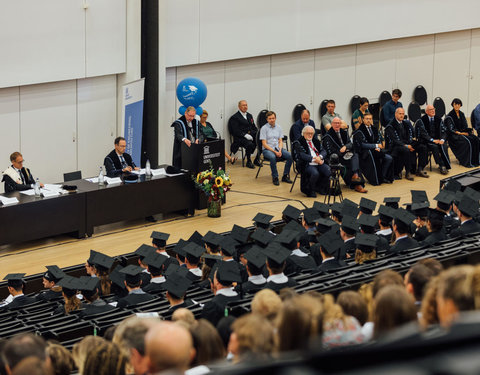 Proclamatie faculteit Ingenieurswetenschappen en Architectuur, sessie 1