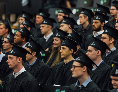 Proclamatie faculteit Ingenieurswetenschappen en Architectuur, sessie 1