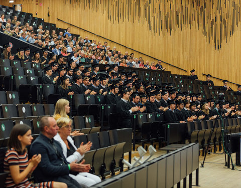 Proclamatie faculteit Ingenieurswetenschappen en Architectuur, sessie 1