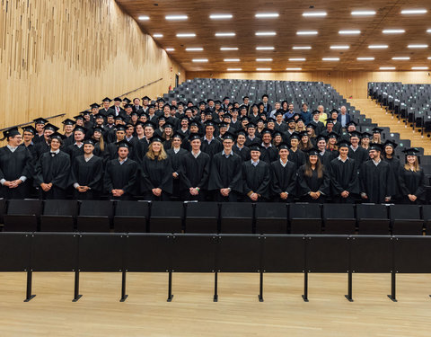 Proclamatie faculteit Ingenieurswetenschappen en Architectuur, sessie 1