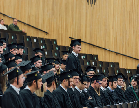 Proclamatie faculteit Ingenieurswetenschappen en Architectuur, sessie 2