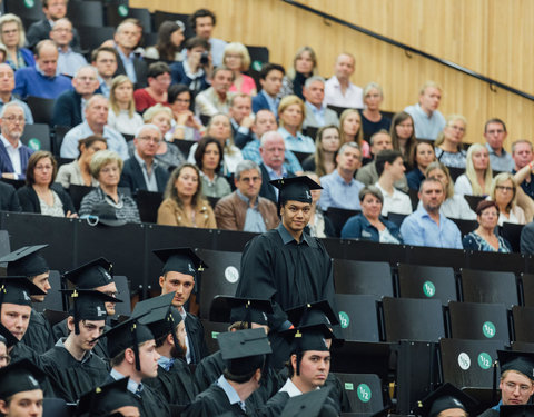 Proclamatie faculteit Ingenieurswetenschappen en Architectuur, sessie 2