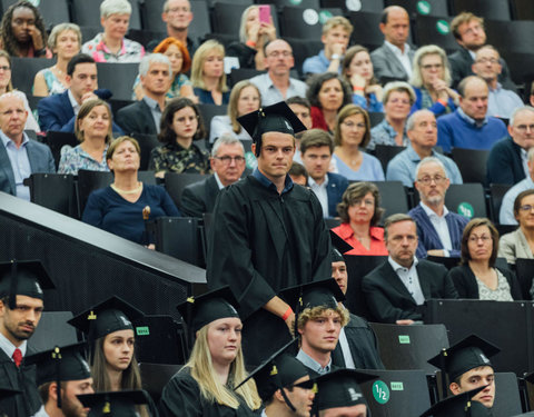 Proclamatie faculteit Ingenieurswetenschappen en Architectuur, sessie 2