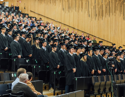 Proclamatie faculteit Ingenieurswetenschappen en Architectuur, sessie 2