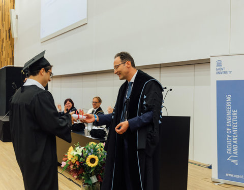 Proclamatie faculteit Ingenieurswetenschappen en Architectuur, sessie 2