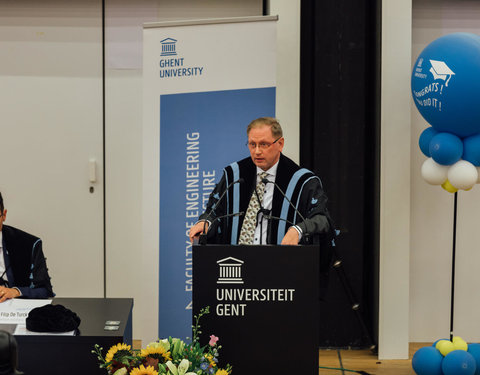 Proclamatie faculteit Ingenieurswetenschappen en Architectuur, sessie 2