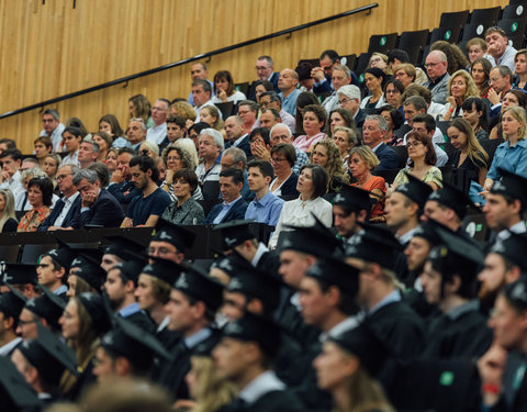 Proclamatie faculteit Ingenieurswetenschappen en Architectuur, sessie 2