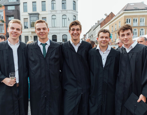 Proclamatie faculteit Ingenieurswetenschappen en Architectuur, sessie 2