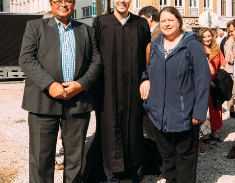 Proclamatie faculteit Ingenieurswetenschappen en Architectuur, sessie 1