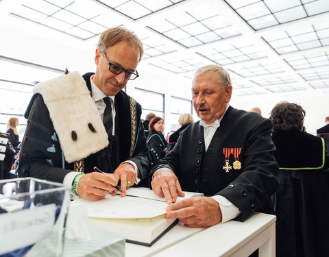 Opening academiejaar 2021/2022, van Boekentoren naar Aula